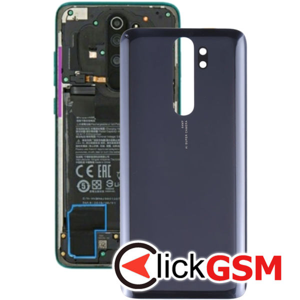 Piesa Capac Spate Negru Xiaomi Redmi Note 8 Pro 25tx