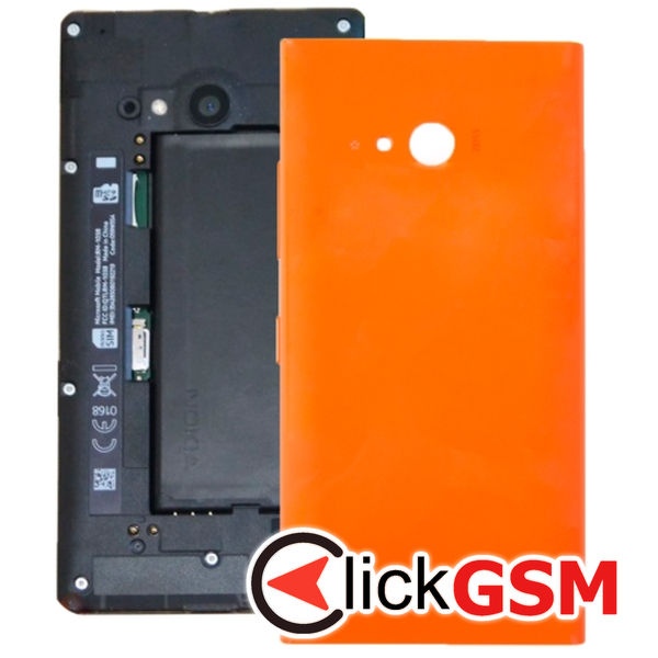 Piesa Capac Spate Orange Nokia Lumia 735 4npz