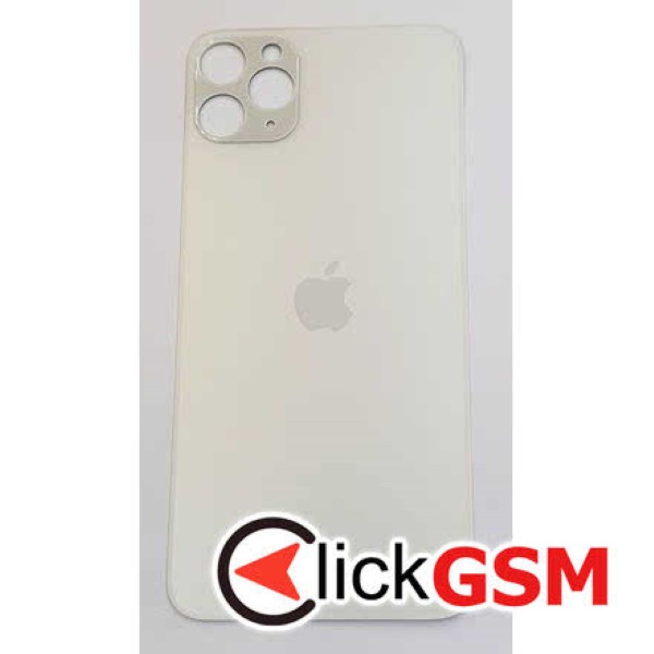 Piesa Capac Spate Pentru Apple Iphone 11 Pro Max Alb 1vjr