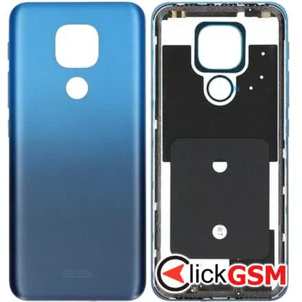 Piesa Capac Spate Pentru Motorola Moto E7 Plus Albastru 1gh1