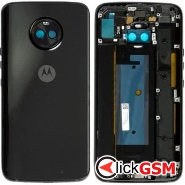 Piesa Capac Spate Pentru Motorola Moto X4 Negru 2fi6