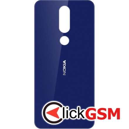 Piesa Piesa Capac Spate Pentru Nokia 5.1 Plus Albastru I2o