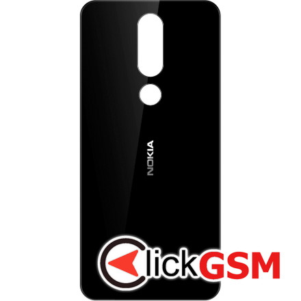 Piesa Piesa Capac Spate Pentru Nokia 5.1 Plus Negru C9c