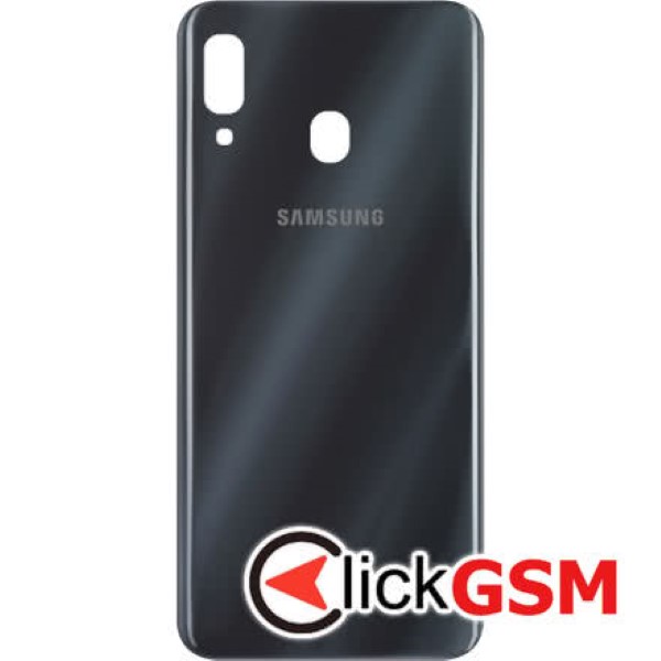 Piesa Capac Spate Pentru Samsung Galaxy A20 Negru 34ga