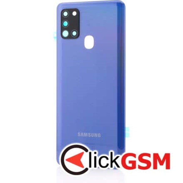 Piesa Capac Spate Pentru Samsung Galaxy A21s Albastru Am5