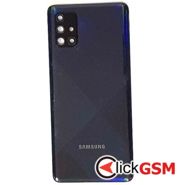 Piesa Capac Spate Pentru Samsung Galaxy A71 Negru 1vi4