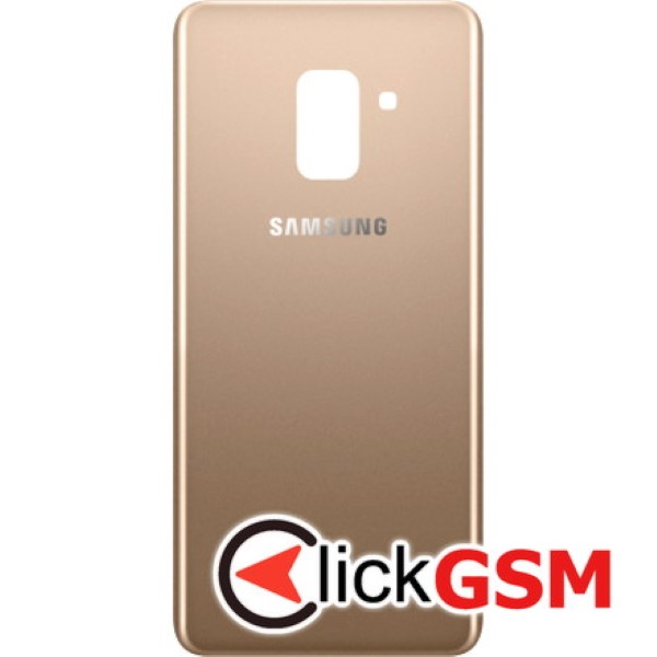 Piesa Piesa Capac Spate Pentru Samsung Galaxy A8 2018 Auriu Afq