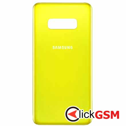Piesa Capac Spate Pentru Samsung Galaxy S10e Galben 1ioo