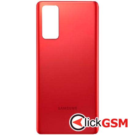 Piesa Capac Spate Pentru Samsung Galaxy S20 Ultra 5g Rosu 1iok