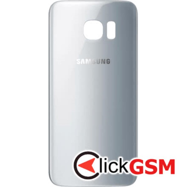 Piesa Capac Spate Pentru Samsung Galaxy S7 Argintiu Dow