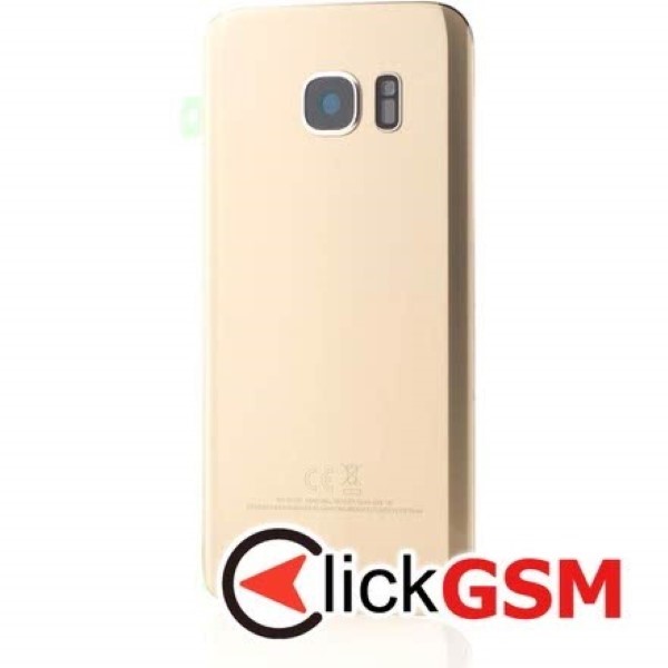 Piesa Capac Spate Pentru Samsung Galaxy S7 Auriu Apa