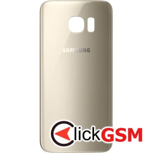 Piesa Piesa Capac Spate Pentru Samsung Galaxy S7 Auriu Em1