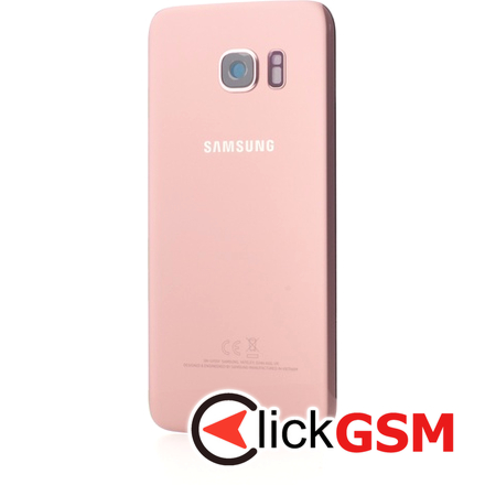Capac Spate Auriu Samsung Galaxy S7 Edge fma
