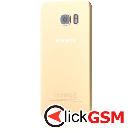 Capac Spate Auriu Samsung Galaxy S7 Edge ptd