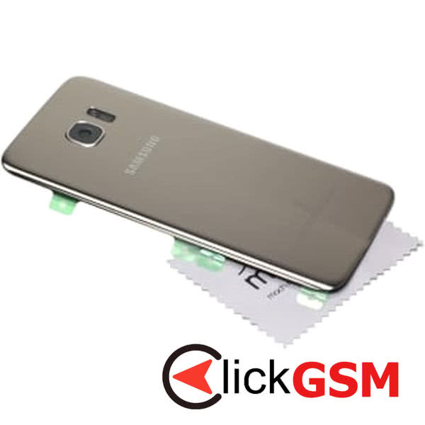 Piesa Capac Spate Pentru Samsung Galaxy S7 Edge Gold 3be3