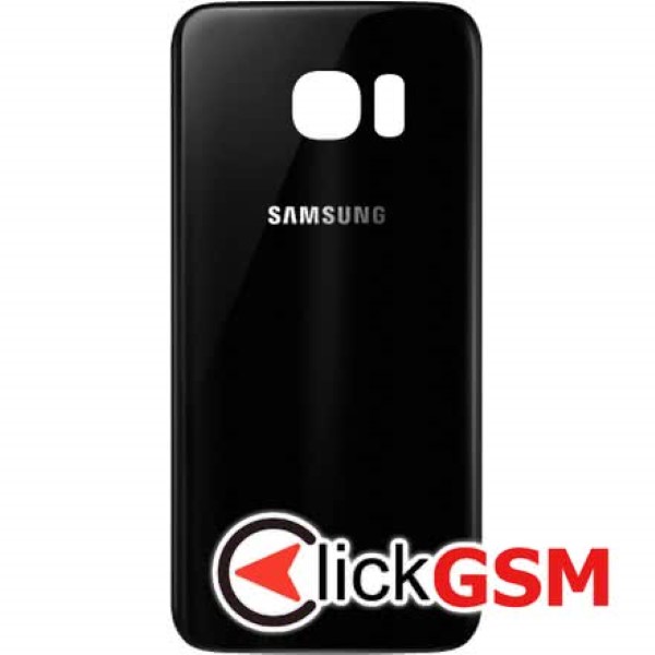 Piesa Piesa Capac Spate Pentru Samsung Galaxy S7 Negru Dij
