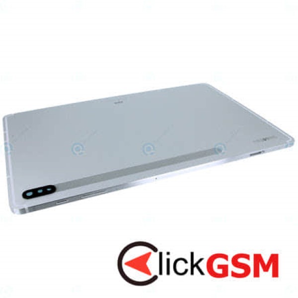 Piesa Piesa Capac Spate Pentru Samsung Galaxy Tab S7+ Argintiu Oqm