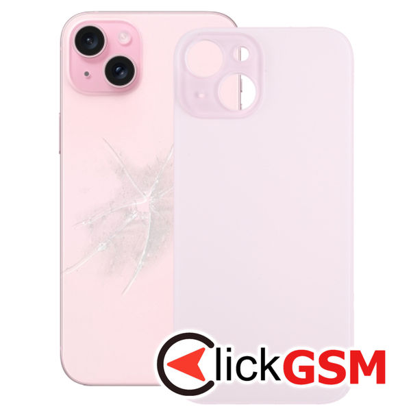 Piesa Capac Spate Pink Apple Iphone 15 252p