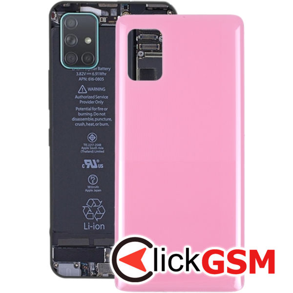 Piesa Piesa Capac Spate Pink Samsung Galaxy A51 5g 4b29