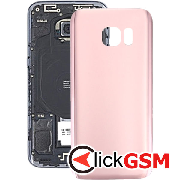 Piesa Piesa Capac Spate Pink Samsung Galaxy S7 4ojk