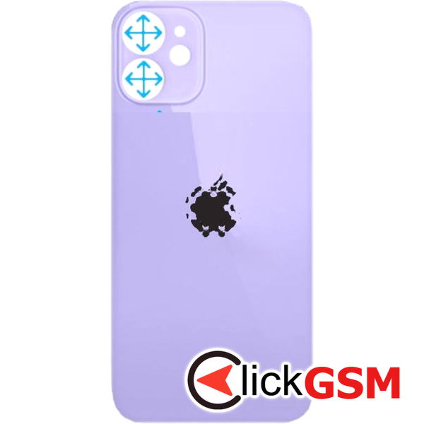 Piesa Capac Spate Purple Apple Iphone 12 Mini 4010