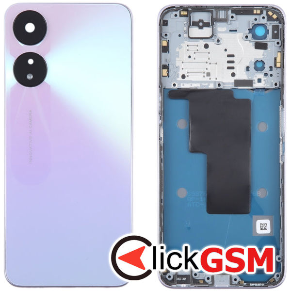 Piesa Capac Spate Purple Oppo A58 4g 2t3d