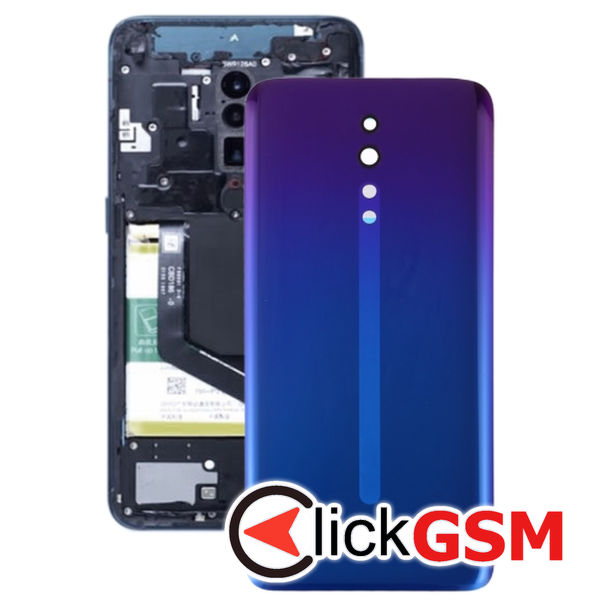 Piesa Capac Spate Purple Oppo Reno Z 1xfm