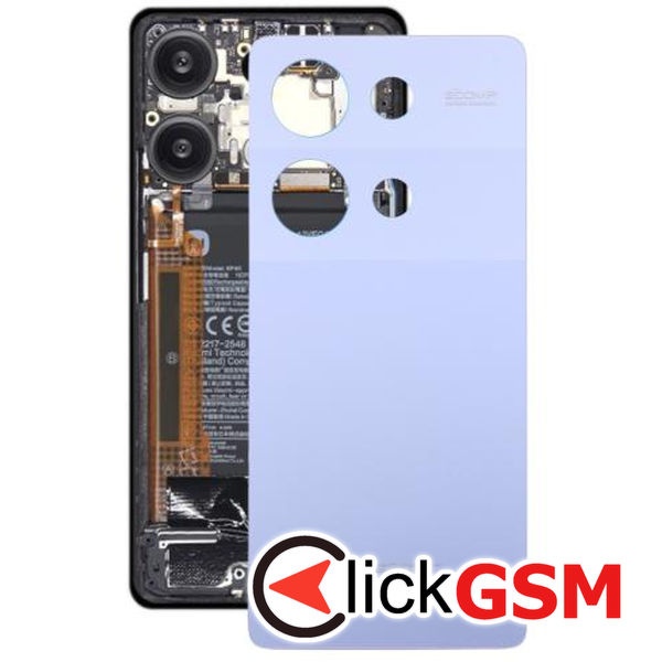 Piesa Capac Spate Purple Xiaomi Redmi Note 13 Pro 4g 4p6y