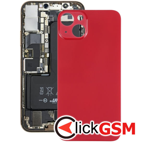 Piesa Capac Spate Red Apple Iphone 13 4fgr