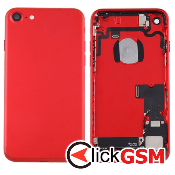 Piesa Piesa Capac Spate Red Apple Iphone 7 4g63