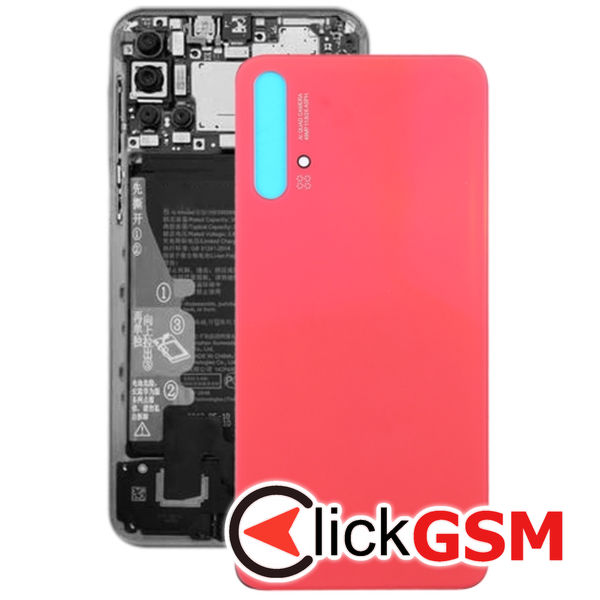 Piesa Capac Spate Red Huawei Nova 5t 4ne0