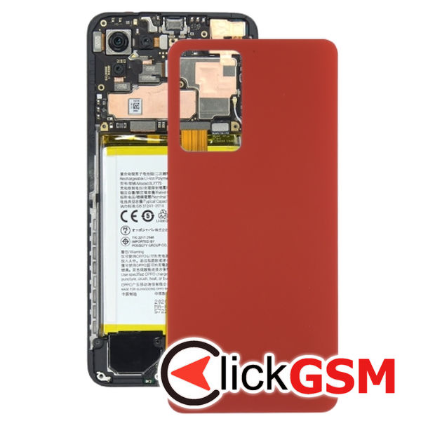 Piesa Capac Spate Red Oppo Reno7 Pro 1xam