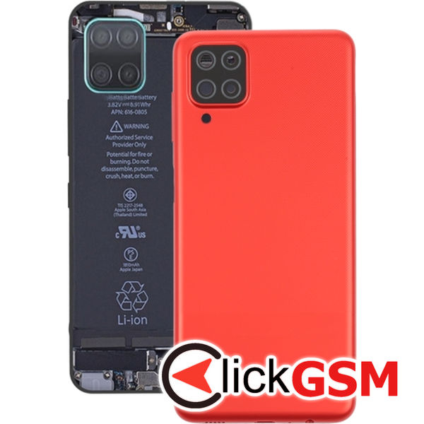 Piesa Capac Spate Red Samsung Galaxy A12 4ahc