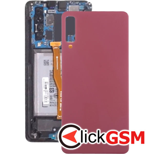 Piesa Piesa Capac Spate Red Samsung Galaxy A7 2018 4o4v