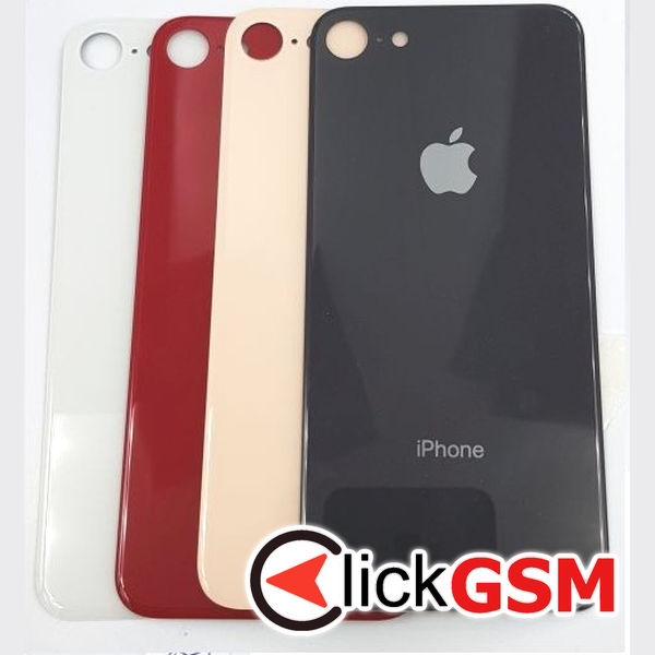 Piesa Capac Spate Rosu Apple Iphone 8 Plus 1vhx