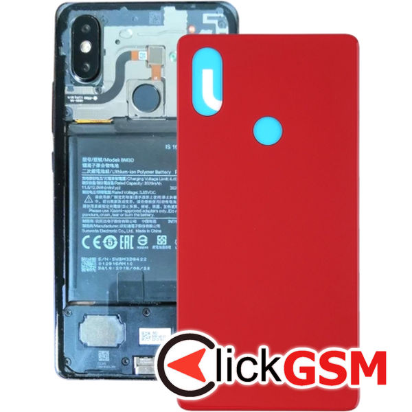 Piesa Capac Spate Rosu Xiaomi Mi 8 Se 25wl