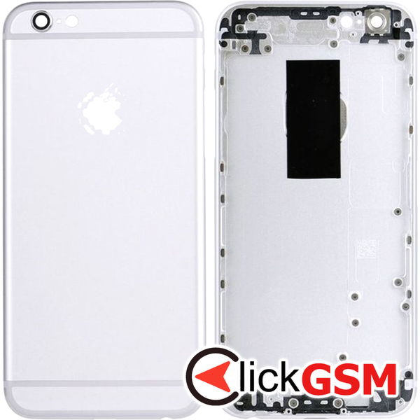 Piesa Capac Spate Silver Apple Iphone 6s 45z2