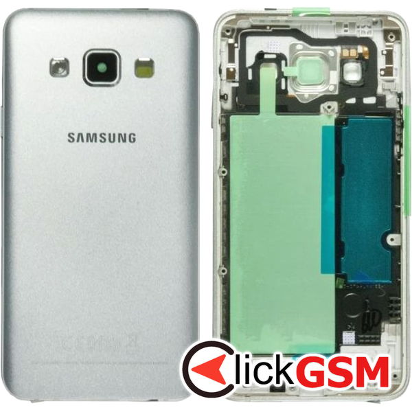 Piesa Piesa Capac Spate Silver Samsung Galaxy A3 45p0