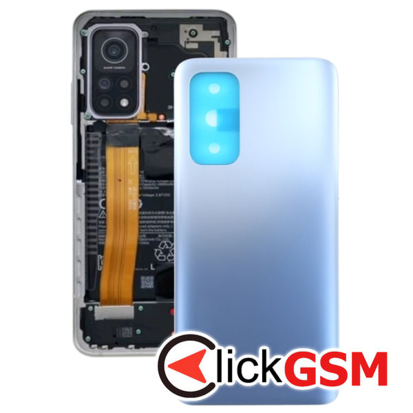 Piesa Capac Spate Silver Xiaomi Redmi K30s 4p5n