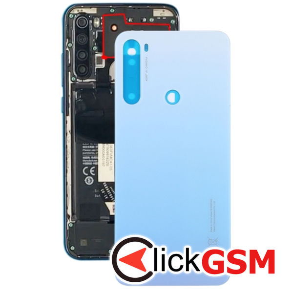 Piesa Piesa Capac Spate Silver Xiaomi Redmi Note 8t 25q4