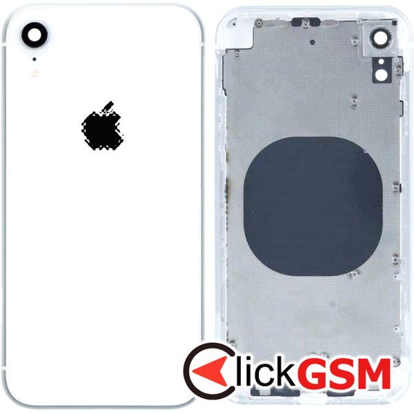 Piesa Capac Spate White Apple Iphone Xr 46ba