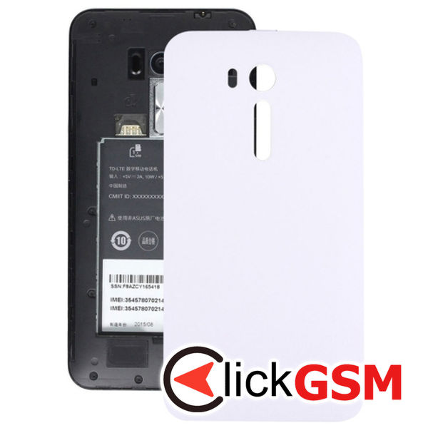 Piesa Capac Spate White Asus Zenfone Go 4n6v