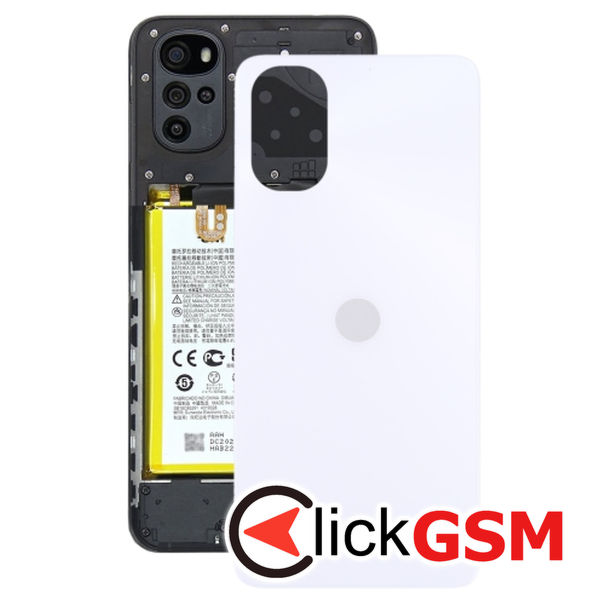 Piesa Piesa Capac Spate White Motorola Moto G22 22is