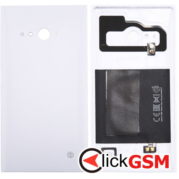 Piesa Capac Spate White Nokia Lumia 735 49w8