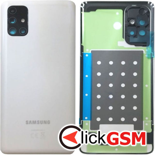 Piesa Capac Spate White Samsung Galaxy M51 408x