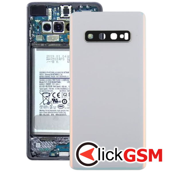 Piesa Piesa Capac Spate White Samsung Galaxy S10.plus 4amq