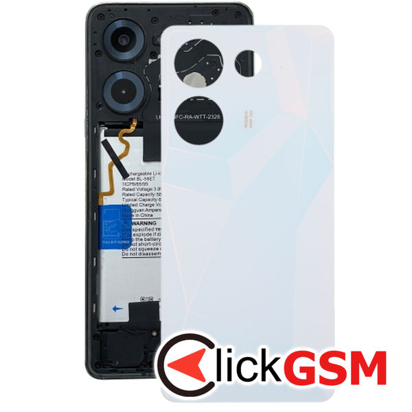 Piesa Piesa Capac Spate White Tecno Camon 20 4ovv