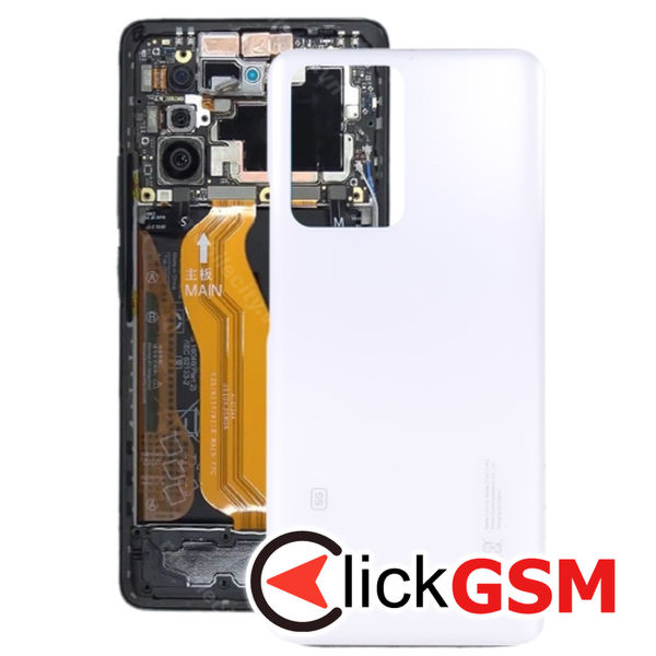 Piesa Capac Spate White Xiaomi 11t 2w48