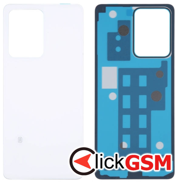 Piesa Piesa Capac Spate White Xiaomi Redmi Note 12 Pro 5g 4p6p