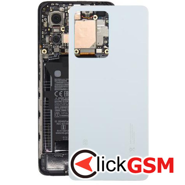 Piesa Piesa Capac Spate White Xiaomi Redmi Note 12 Pro 5g 4p6s